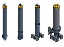 Стандартные гидроцилиндры HYVA 190 bar